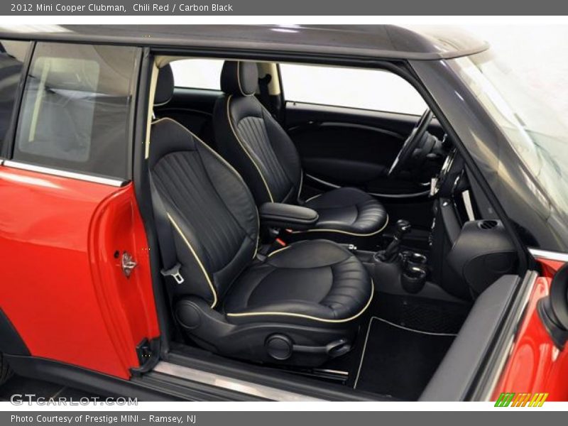 Chili Red / Carbon Black 2012 Mini Cooper Clubman