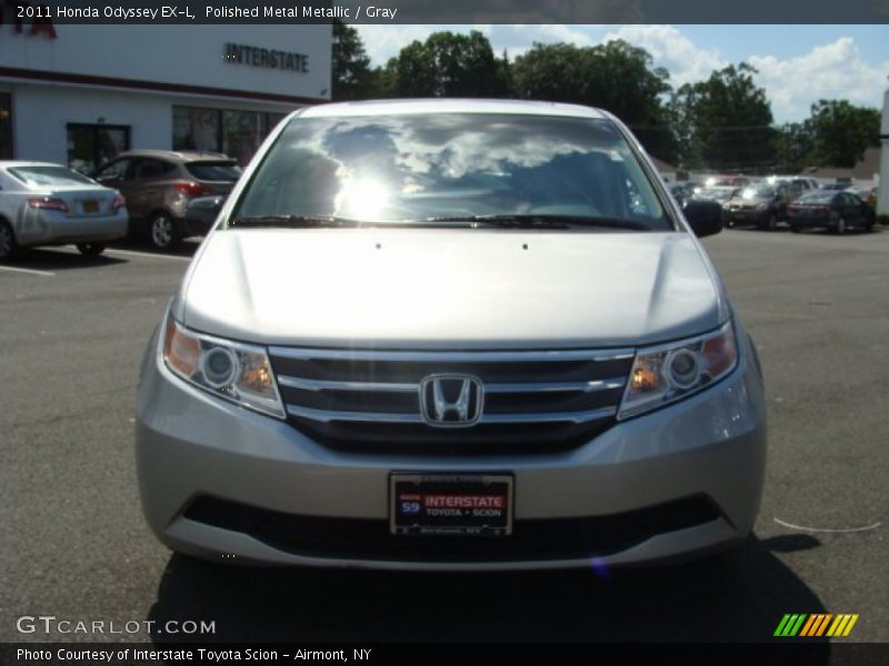 Polished Metal Metallic / Gray 2011 Honda Odyssey EX-L