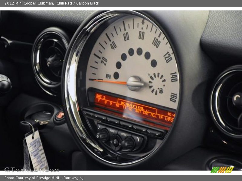 Chili Red / Carbon Black 2012 Mini Cooper Clubman