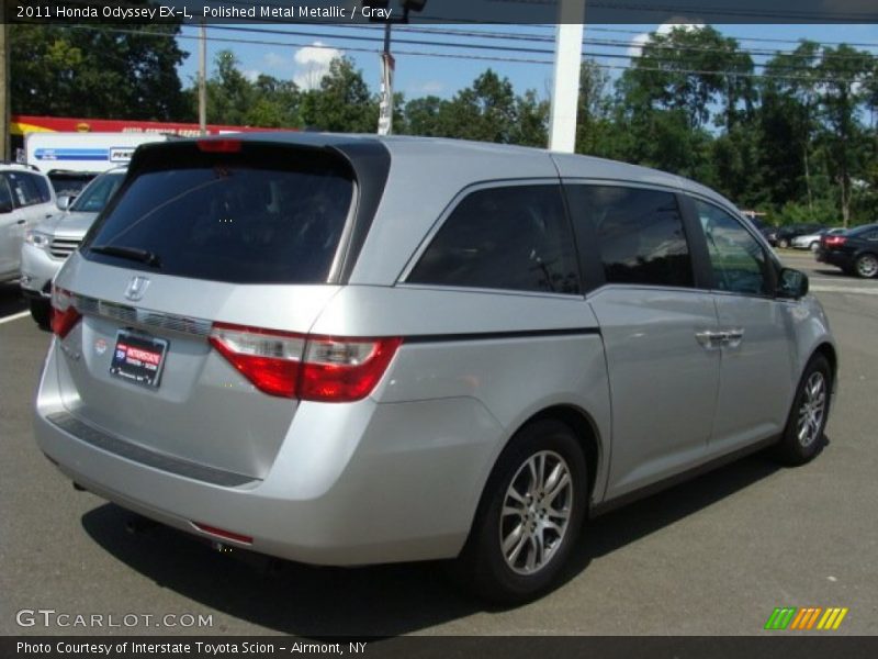 Polished Metal Metallic / Gray 2011 Honda Odyssey EX-L