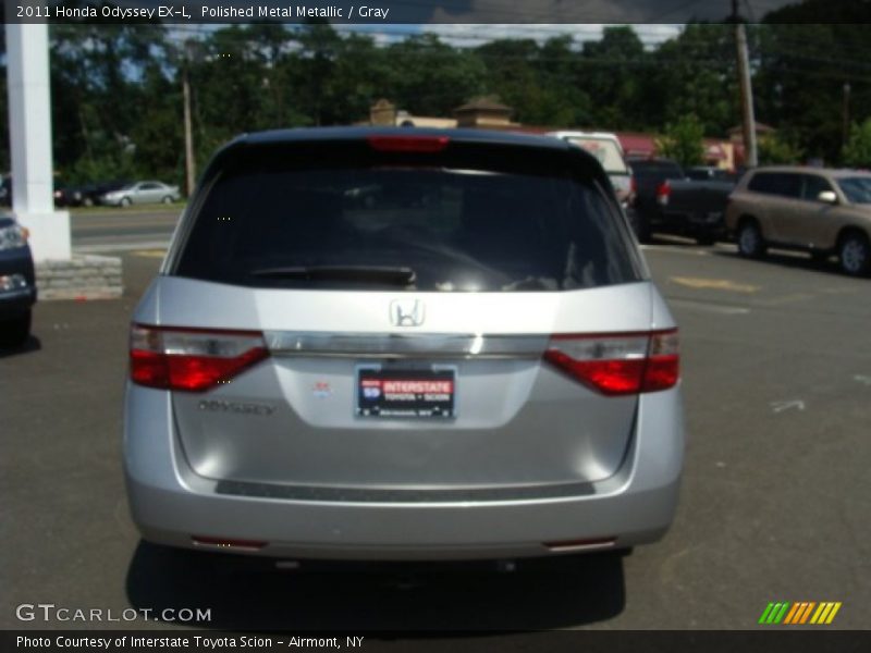 Polished Metal Metallic / Gray 2011 Honda Odyssey EX-L