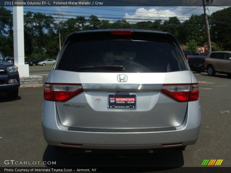 Polished Metal Metallic / Gray 2011 Honda Odyssey EX-L