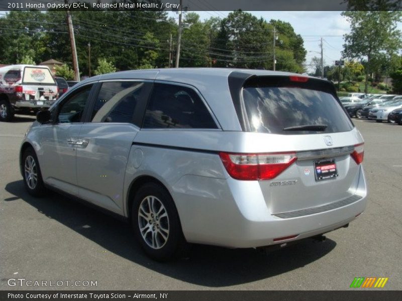 Polished Metal Metallic / Gray 2011 Honda Odyssey EX-L