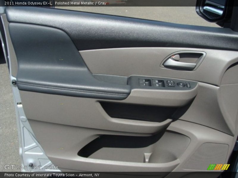 Polished Metal Metallic / Gray 2011 Honda Odyssey EX-L