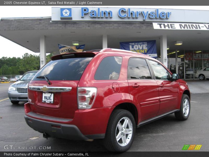 Salsa Red Metallic / Light Cashmere 2005 Chevrolet Equinox LT