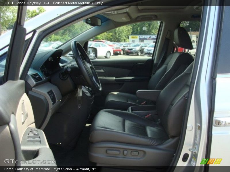 Polished Metal Metallic / Gray 2011 Honda Odyssey EX-L