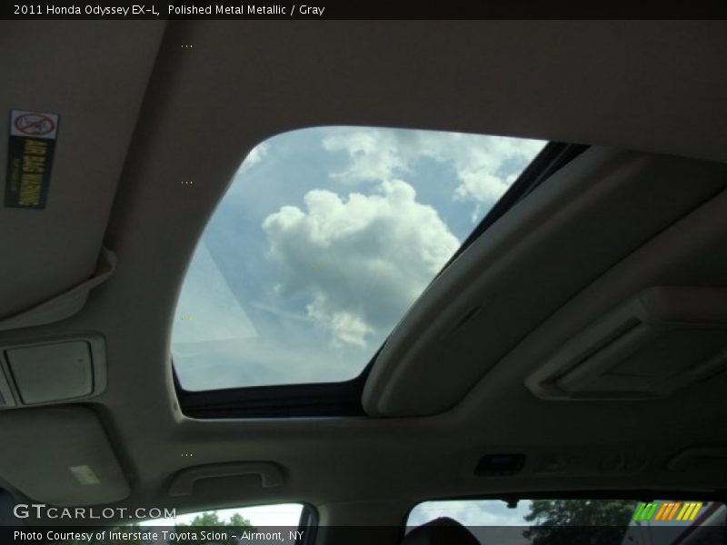 Polished Metal Metallic / Gray 2011 Honda Odyssey EX-L