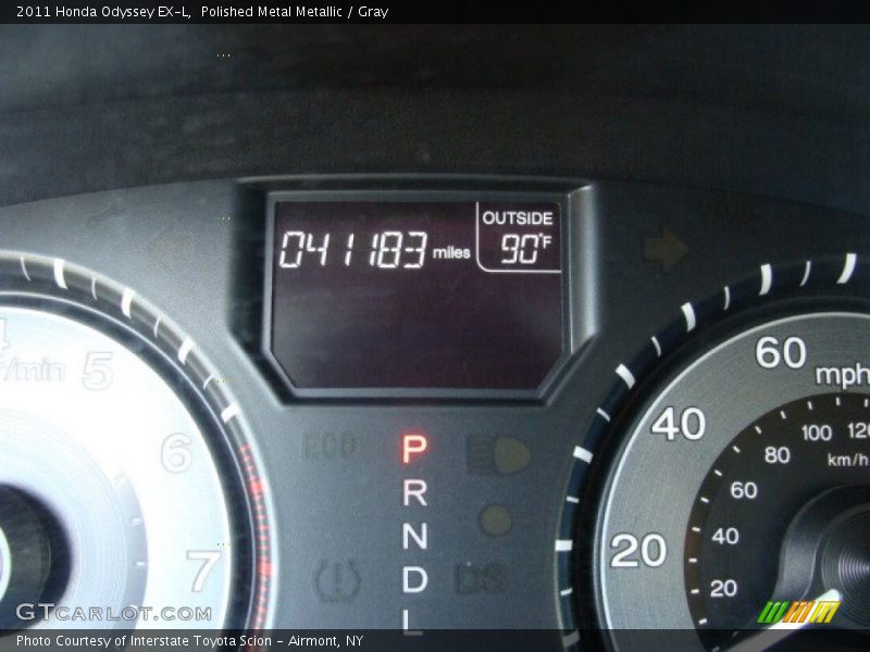 Polished Metal Metallic / Gray 2011 Honda Odyssey EX-L