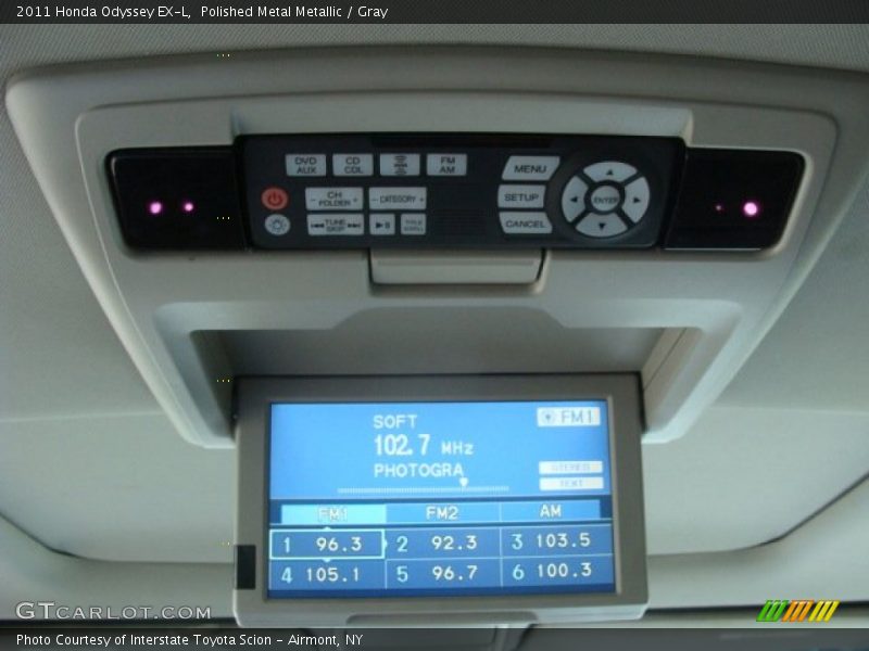 Polished Metal Metallic / Gray 2011 Honda Odyssey EX-L