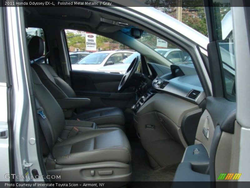 Polished Metal Metallic / Gray 2011 Honda Odyssey EX-L