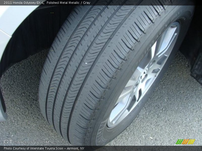 Polished Metal Metallic / Gray 2011 Honda Odyssey EX-L