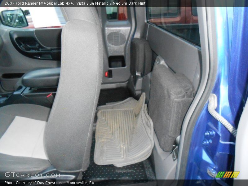 Vista Blue Metallic / Medium Dark Flint 2007 Ford Ranger FX4 SuperCab 4x4