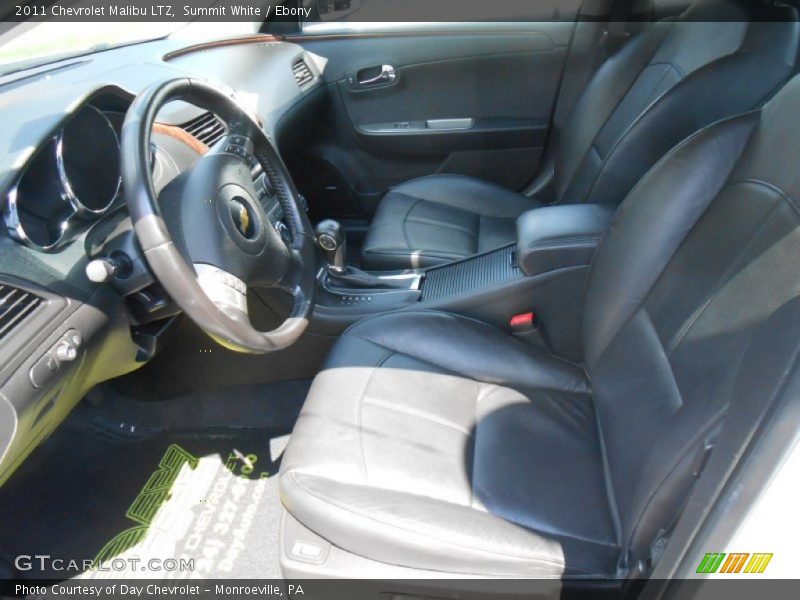 Summit White / Ebony 2011 Chevrolet Malibu LTZ