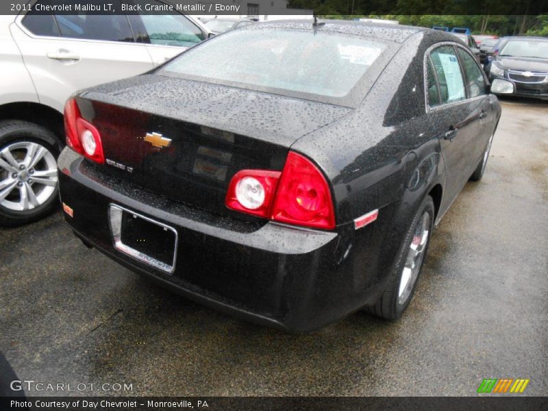 Black Granite Metallic / Ebony 2011 Chevrolet Malibu LT