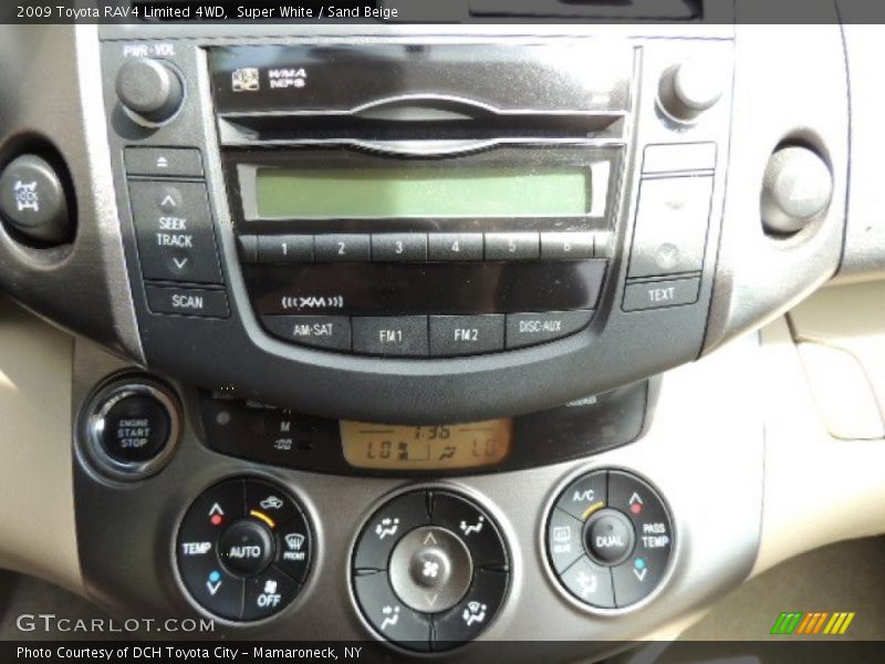 Super White / Sand Beige 2009 Toyota RAV4 Limited 4WD