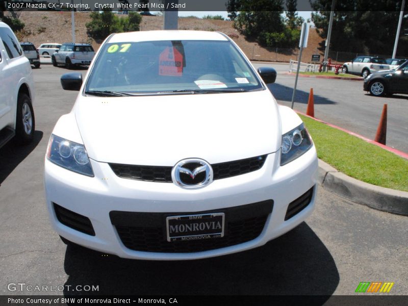 Crystal White Pearl Mica / Sand 2007 Mazda CX-7 Touring