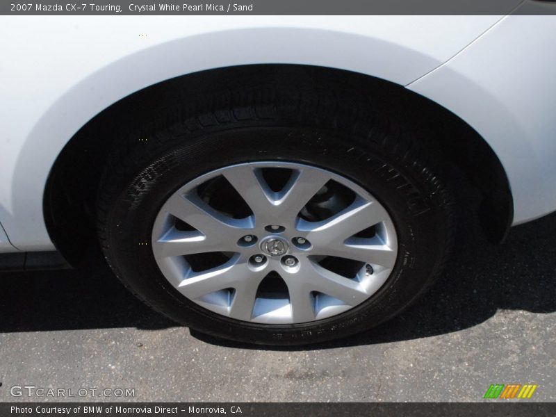 Crystal White Pearl Mica / Sand 2007 Mazda CX-7 Touring