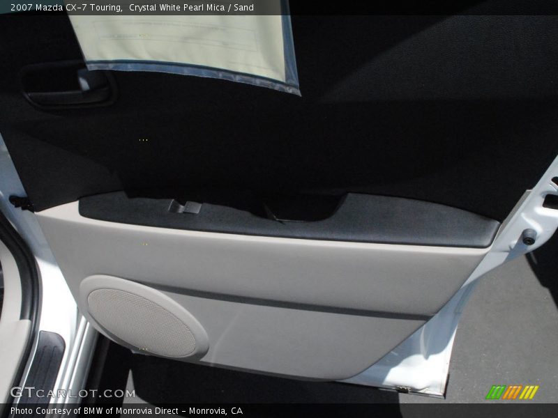 Crystal White Pearl Mica / Sand 2007 Mazda CX-7 Touring