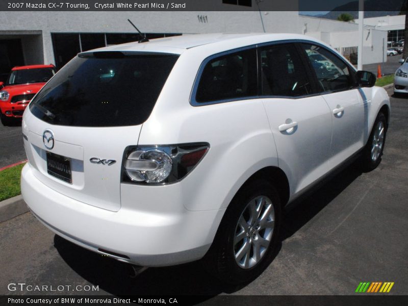 Crystal White Pearl Mica / Sand 2007 Mazda CX-7 Touring