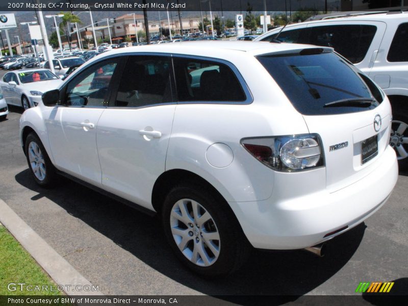 Crystal White Pearl Mica / Sand 2007 Mazda CX-7 Touring