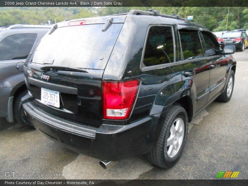 Black / Dark Slate Gray 2008 Jeep Grand Cherokee Laredo 4x4
