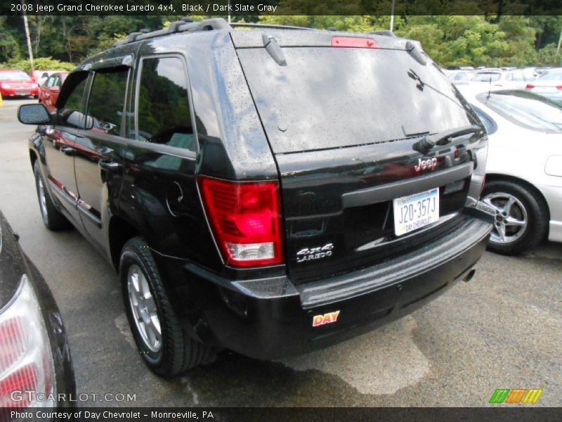 Black / Dark Slate Gray 2008 Jeep Grand Cherokee Laredo 4x4