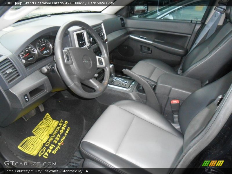 Black / Dark Slate Gray 2008 Jeep Grand Cherokee Laredo 4x4