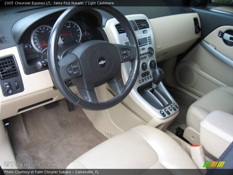 Salsa Red Metallic / Light Cashmere 2005 Chevrolet Equinox LT