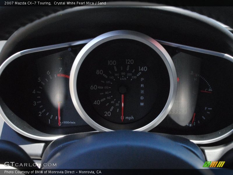 Crystal White Pearl Mica / Sand 2007 Mazda CX-7 Touring