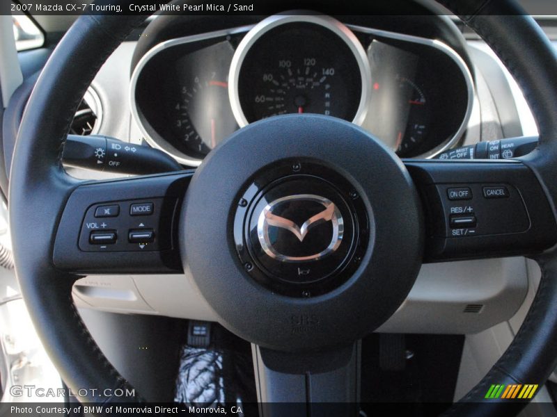 Crystal White Pearl Mica / Sand 2007 Mazda CX-7 Touring