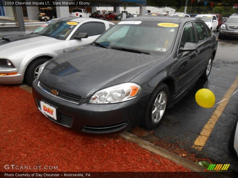 Slate Metallic / Ebony 2009 Chevrolet Impala LT
