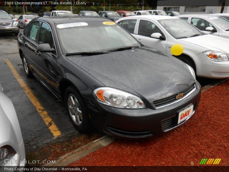 Slate Metallic / Ebony 2009 Chevrolet Impala LT