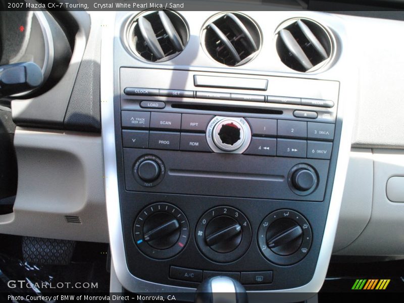 Crystal White Pearl Mica / Sand 2007 Mazda CX-7 Touring