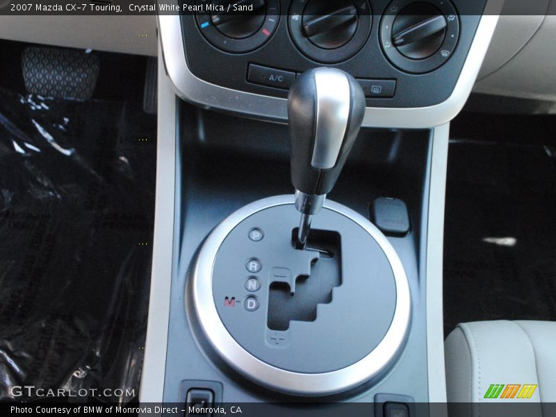 Crystal White Pearl Mica / Sand 2007 Mazda CX-7 Touring
