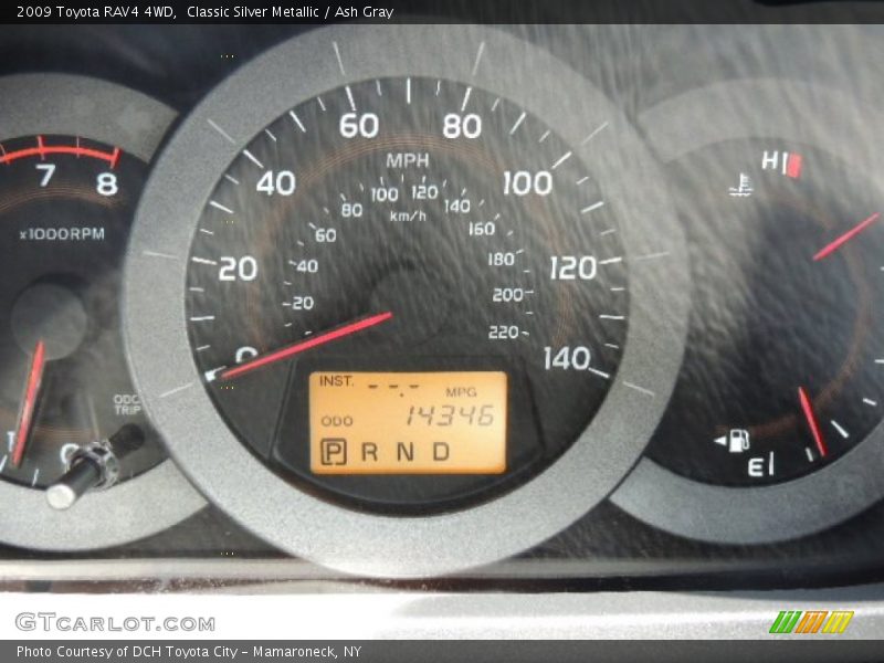 Classic Silver Metallic / Ash Gray 2009 Toyota RAV4 4WD