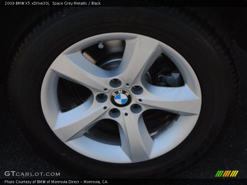 Space Grey Metallic / Black 2009 BMW X5 xDrive30i