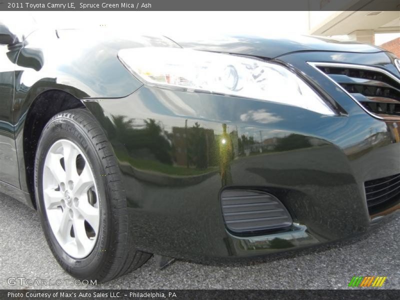 Spruce Green Mica / Ash 2011 Toyota Camry LE