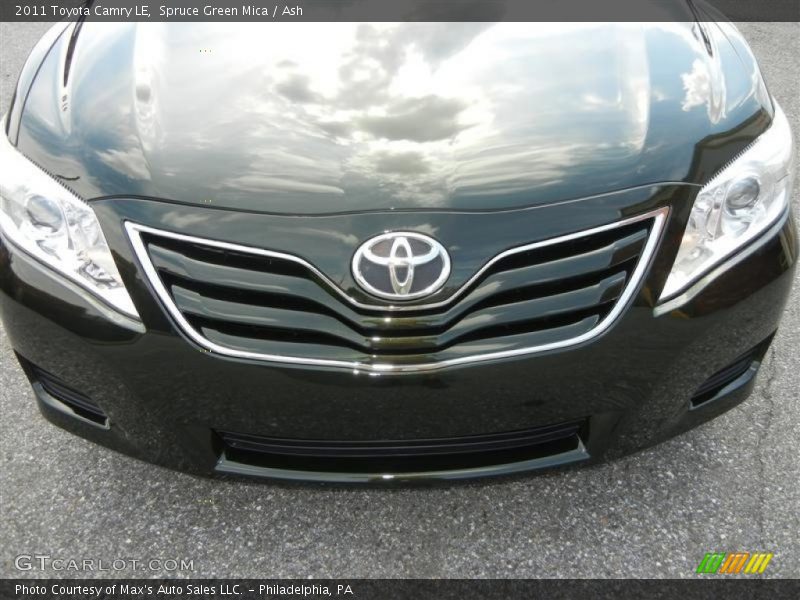 Spruce Green Mica / Ash 2011 Toyota Camry LE