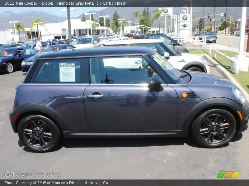 Highclass Gray Metallic / Carbon Black 2012 Mini Cooper Hardtop