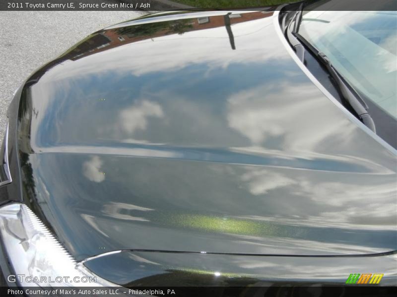 Spruce Green Mica / Ash 2011 Toyota Camry LE