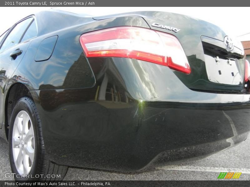 Spruce Green Mica / Ash 2011 Toyota Camry LE