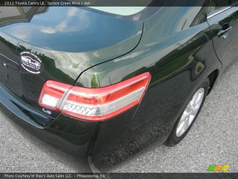 Spruce Green Mica / Ash 2011 Toyota Camry LE