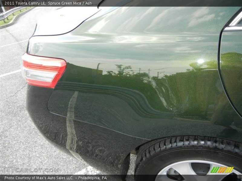 Spruce Green Mica / Ash 2011 Toyota Camry LE