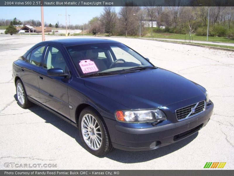 Nautic Blue Metallic / Taupe/Light Taupe 2004 Volvo S60 2.5T