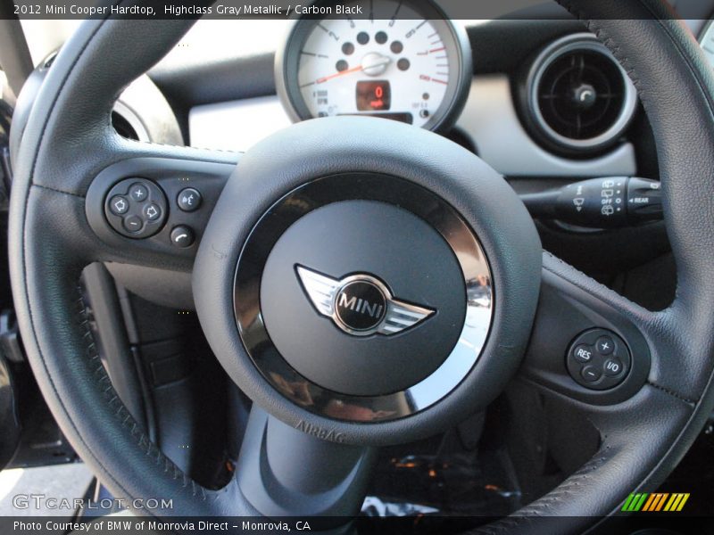 Highclass Gray Metallic / Carbon Black 2012 Mini Cooper Hardtop