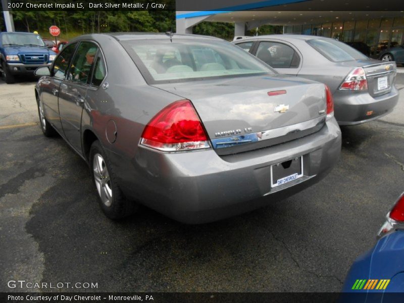 Dark Silver Metallic / Gray 2007 Chevrolet Impala LS