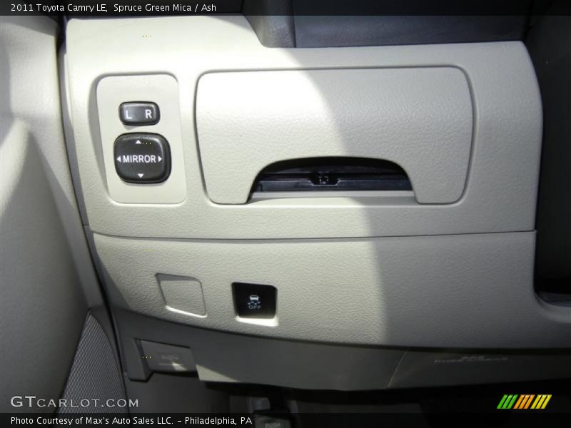 Spruce Green Mica / Ash 2011 Toyota Camry LE