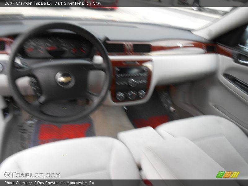 Dark Silver Metallic / Gray 2007 Chevrolet Impala LS