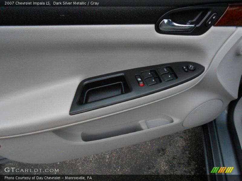 Dark Silver Metallic / Gray 2007 Chevrolet Impala LS