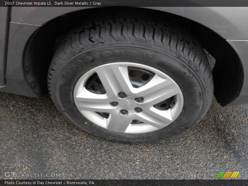 Dark Silver Metallic / Gray 2007 Chevrolet Impala LS